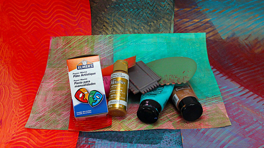 Mixedmedia Paste Paper Fun